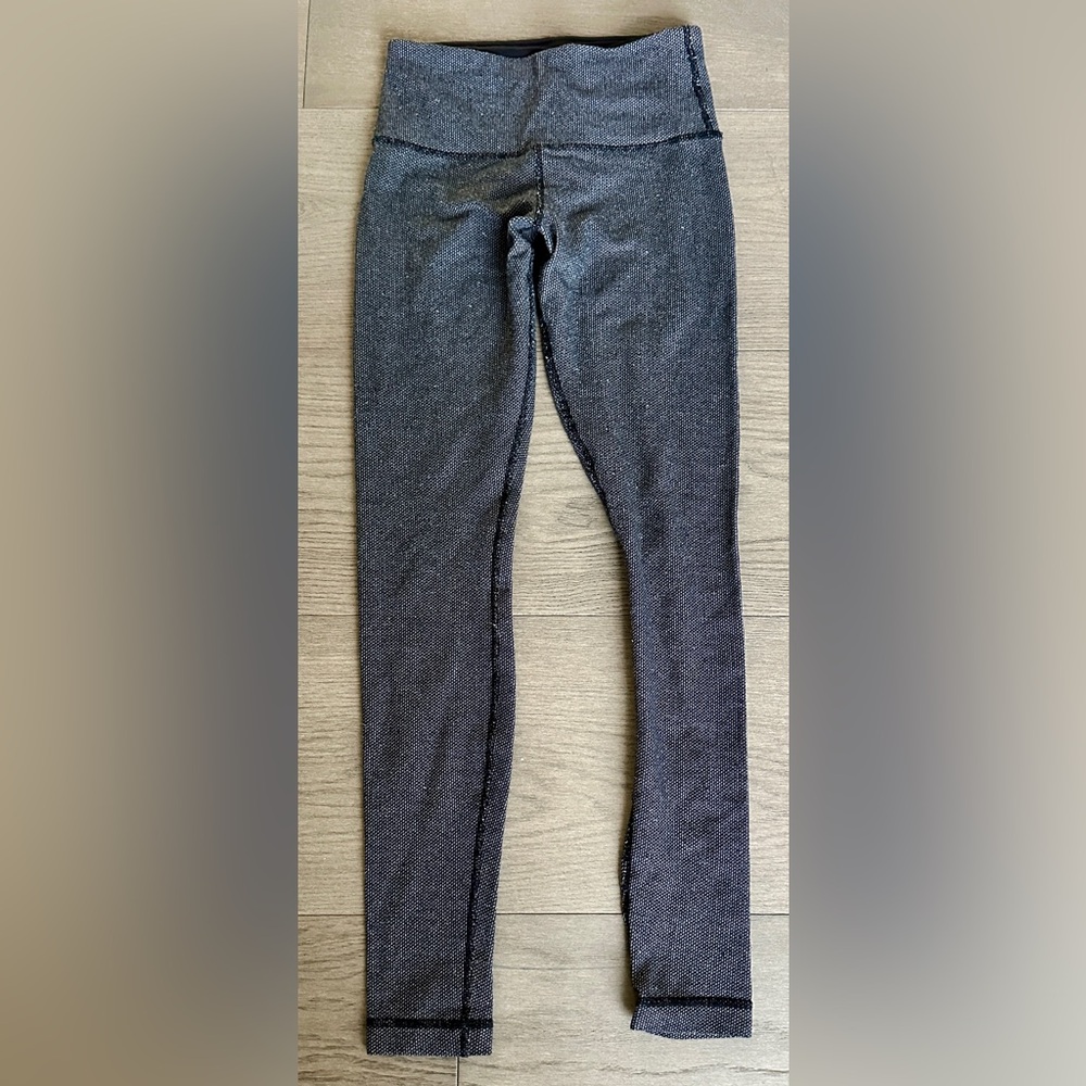 LuLuLemon black&grey Leggings